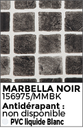Revêtement de piscine DESIGN de SOPREMAPOOL de couleur marbella noir effet mosaïque