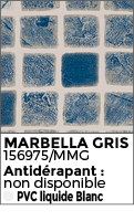 Revêtement de piscine DESIGN de SOPREMAPOOL de couleur marbella gris effet mosaïque